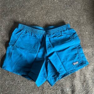 Women’s Patagonia Baggies Teal Shorts S